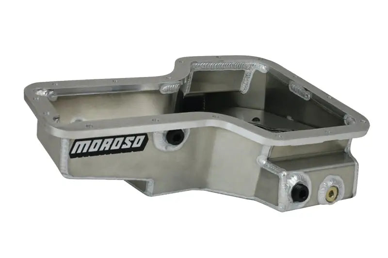 Moroso Lotus/Toyota 1ZZ/2ZZ Road Race Baffled Wet Sump 6qt Stock Depth Aluminum Oil Pan - Truck & Automotive
