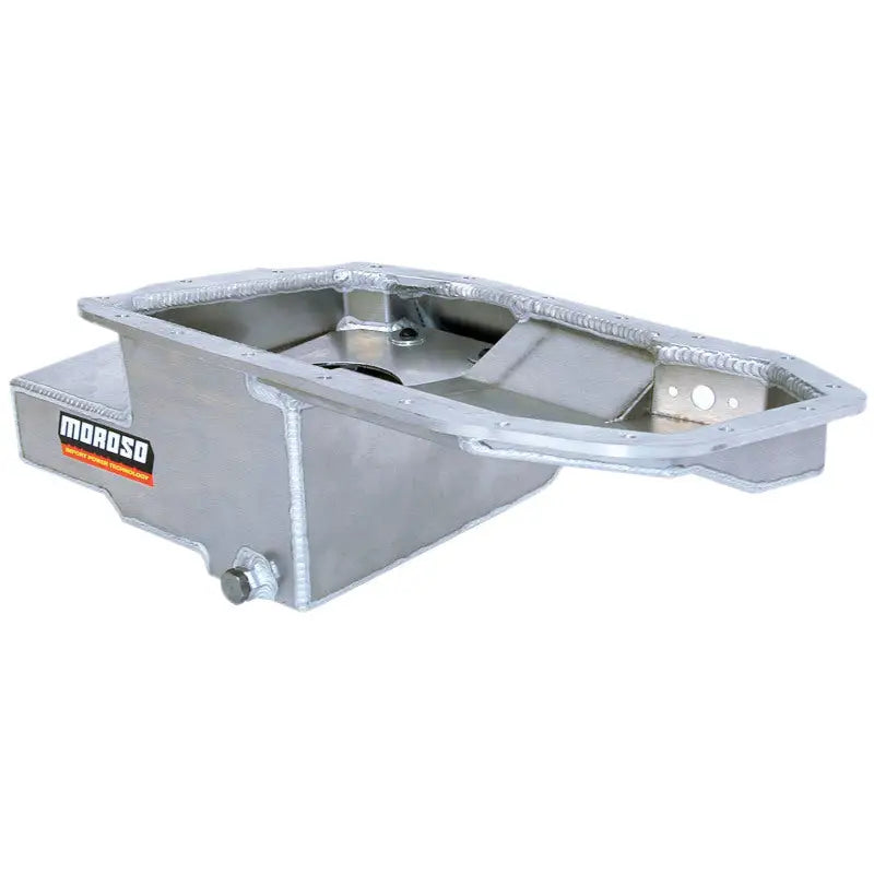 Moroso 20960 Moroso Mitsubishi 2.0L DOHC Turbo 4G63 Kicked Out Road Race Baffled 6.25qt 6.5in Aluminum Oil Pan