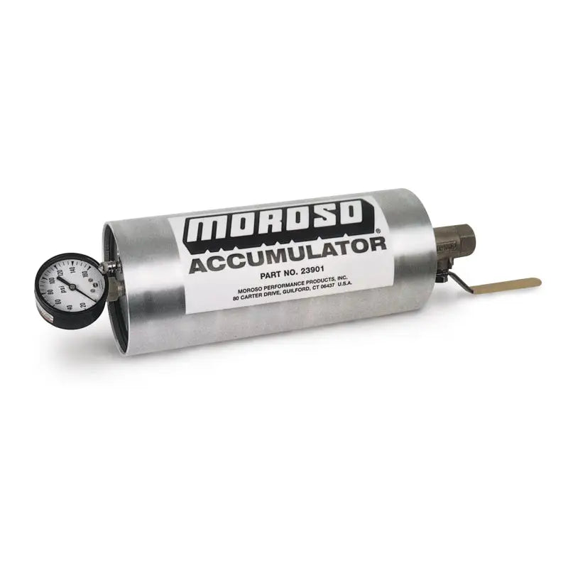 Moroso 23901 Moroso Oil Accumulator - 1.5 Quart - 10in x 4.25in