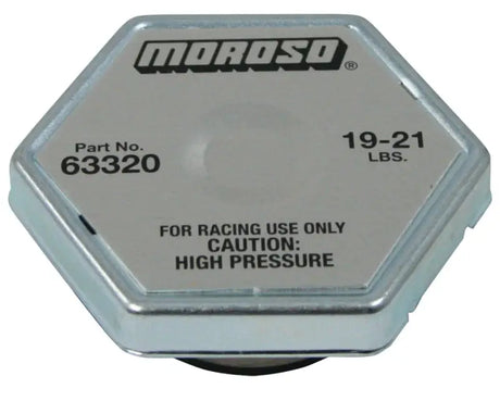 Moroso Racing Radiator Cap - 19-21lbs - 63320