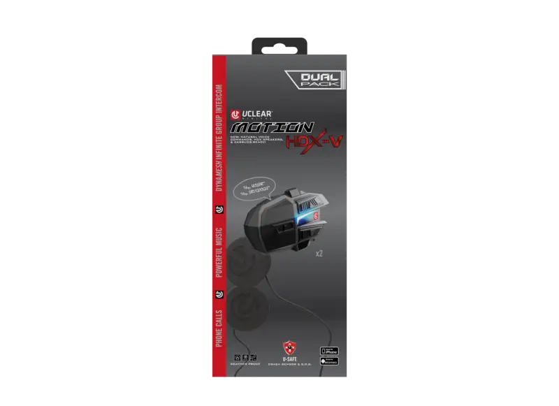 Motion Hdx V Dual Kit Helmet Audio Dual Kit 
