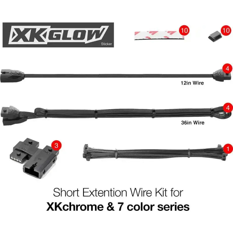 XK GLOW XK-4P-WIRE-KIT-MOTO