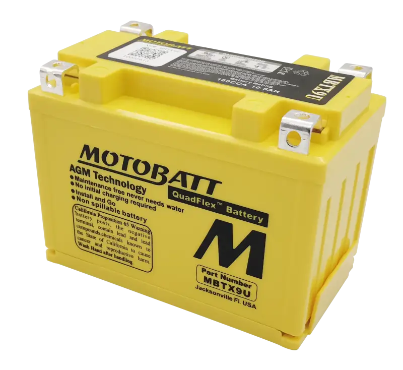 Battery Mbtx9u Sealed Factory Activated - MOTOBATT