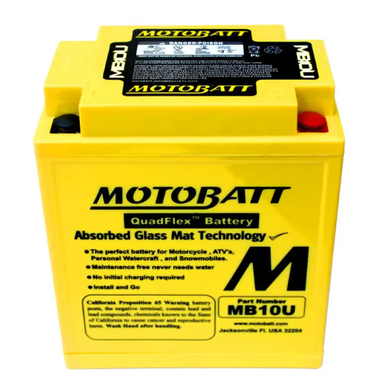 Battery Mb10u Sealed Factory Activated - MOTOBATT