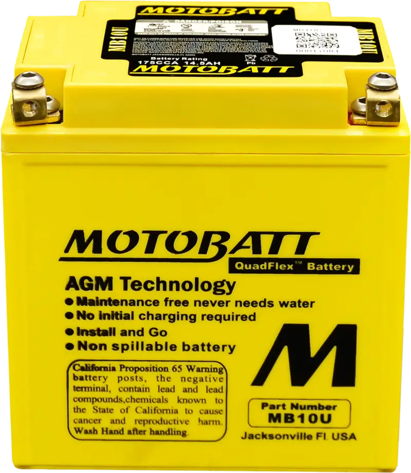Battery Mb10u Sealed Factory Activated - MOTOBATT