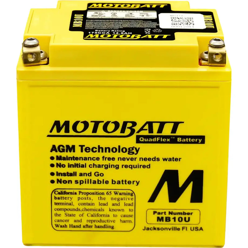 Battery Mb10u Sealed Factory Activated - MOTOBATT
