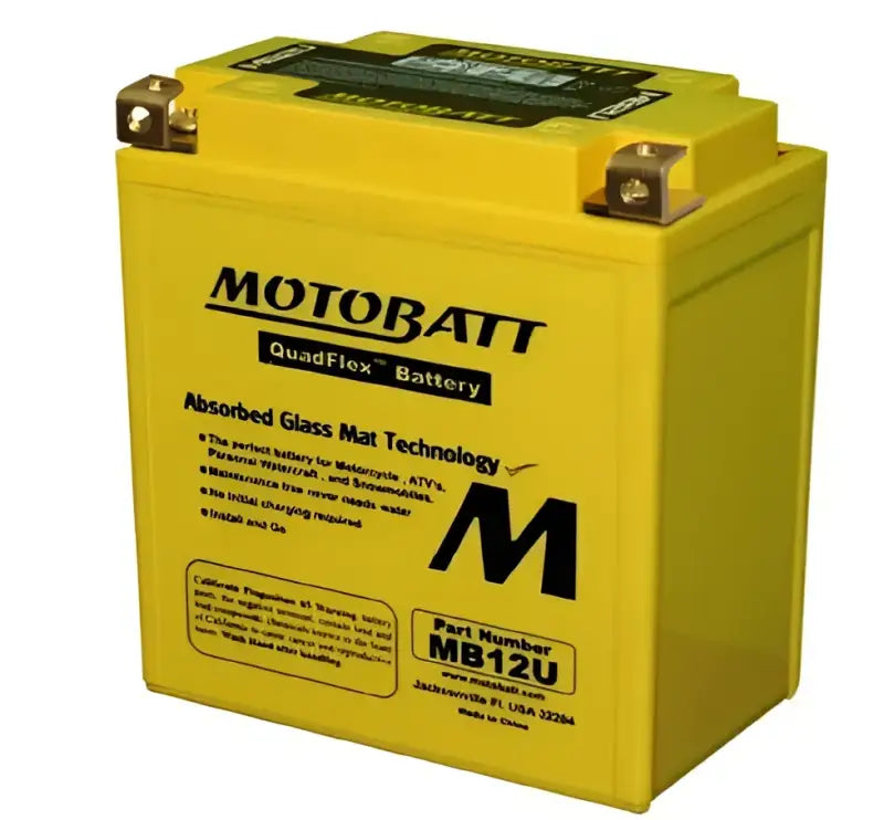 Battery Mb12u Sealed Factory Activated - MOTOBATT