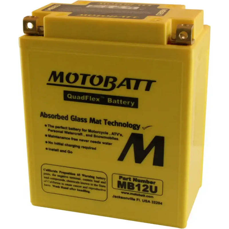 Battery Mb12u Sealed Factory Activated - MOTOBATT