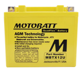 Battery Mbtx12u Sealed Factory Activated - MOTOBATT