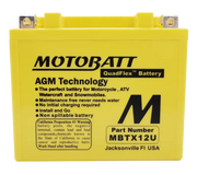 Battery Mbtx12u Sealed Factory Activated - MOTOBATT