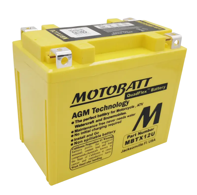 Battery Mbtx12u Sealed Factory Activated - MOTOBATT