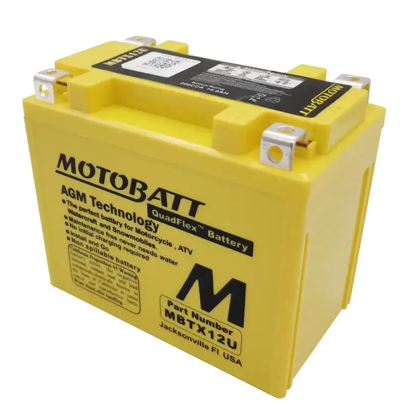 Battery Mbtx12u Sealed Factory Activated - MOTOBATT