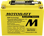 Battery Mbtx24u Sealed Factory Activated - MOTOBATT
