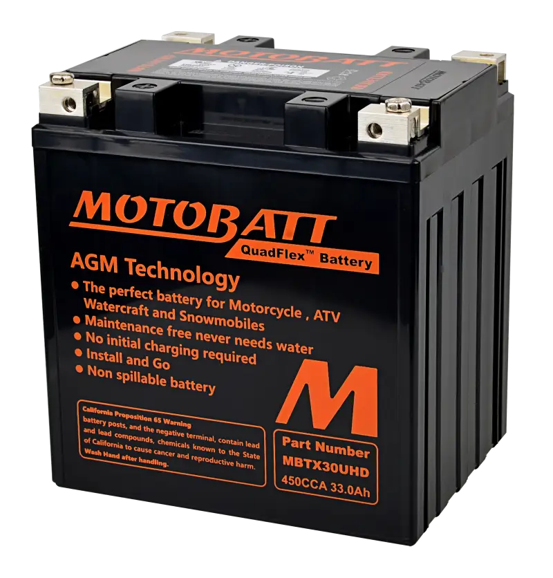 Battery Mbtx30u(hd) Sealed Factory Activated - MOTOBATT