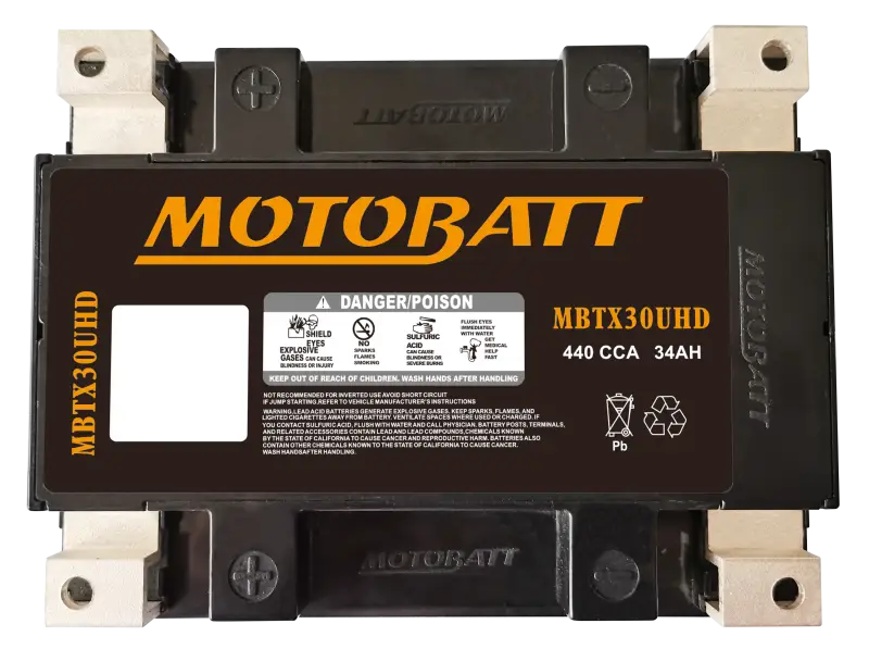 Battery Mbtx30u(hd) Sealed Factory Activated - MOTOBATT
