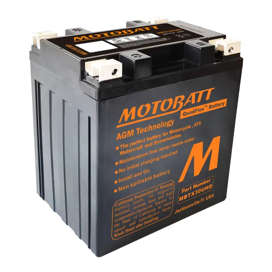 Battery Mbtx30u(hd) Sealed Factory Activated - MOTOBATT