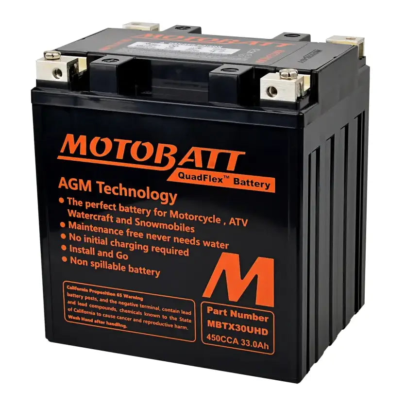 Battery Mbtx30u(hd) Sealed Factory Activated - MOTOBATT