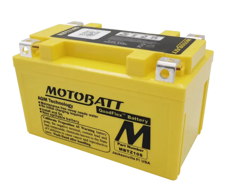 Battery Mbtz10s Sealed Factory Activated - MOTOBATT