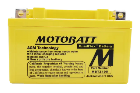 Battery Mbtz10s Sealed Factory Activated - MOTOBATT