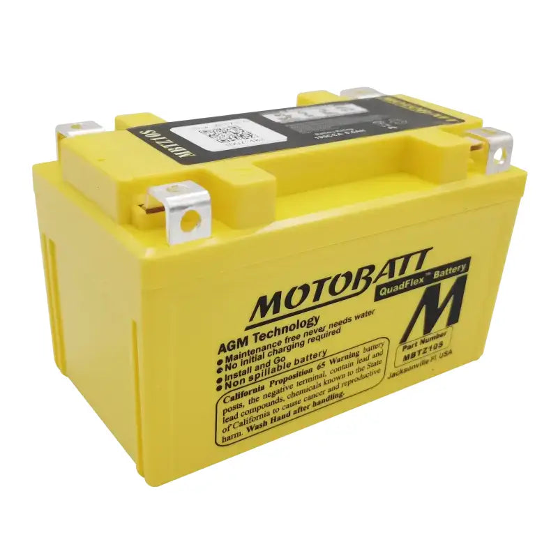 Battery Mbtz10s Sealed Factory Activated - MOTOBATT