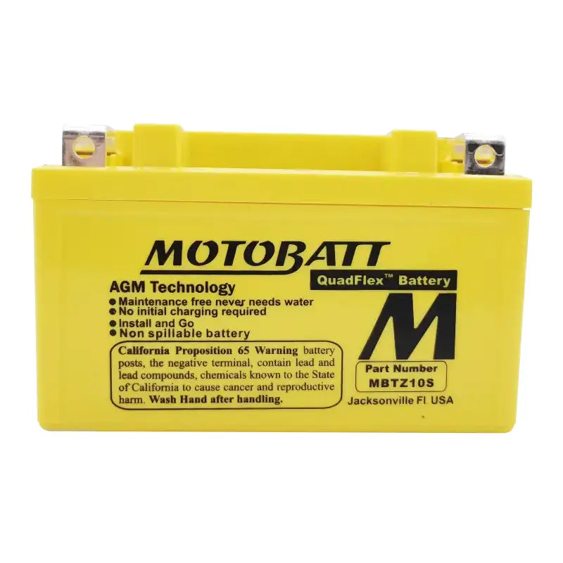 Battery Mbtz10s Sealed Factory Activated - MOTOBATT
