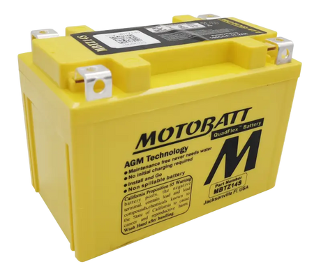 Battery Mbtz14s Sealed Factory Activated - MOTOBATT