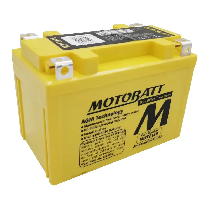 Battery Mbtz14s Sealed Factory Activated - MOTOBATT
