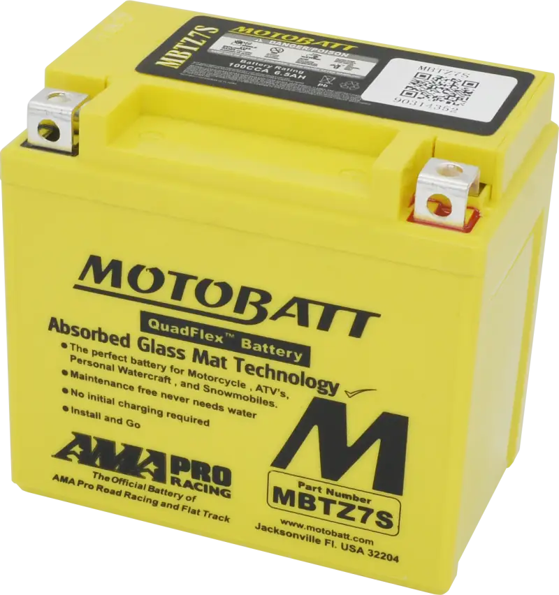 Battery Mbtz7s Sealed Factory Activated - MOTOBATT