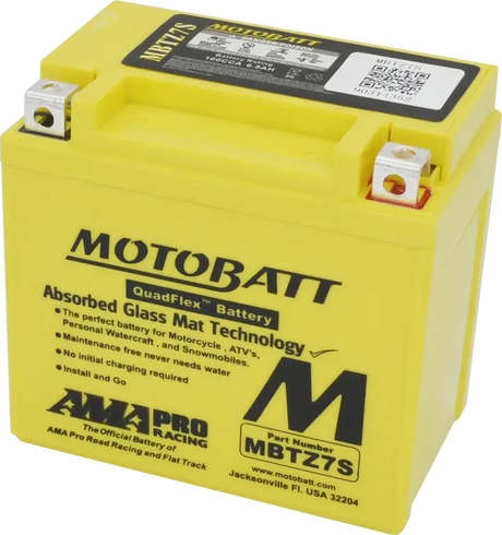 Battery Mbtz7s Sealed Factory Activated - MOTOBATT