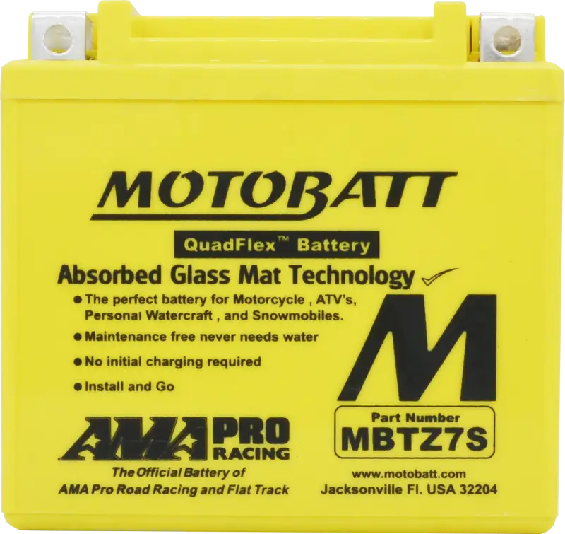 Battery Mbtz7s Sealed Factory Activated - MOTOBATT