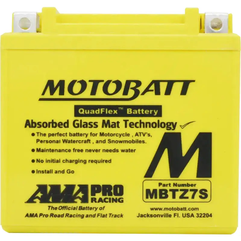 Battery Mbtz7s Sealed Factory Activated - MOTOBATT