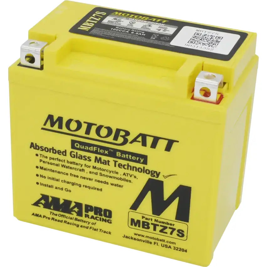 Battery Mbtz7s Sealed Factory Activated - MOTOBATT