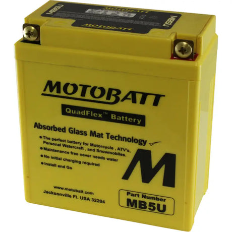 Battery Mb5u Sealed Factory Activated - MOTOBATT