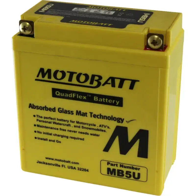 Battery Mb5u Sealed Factory Activated - MOTOBATT
