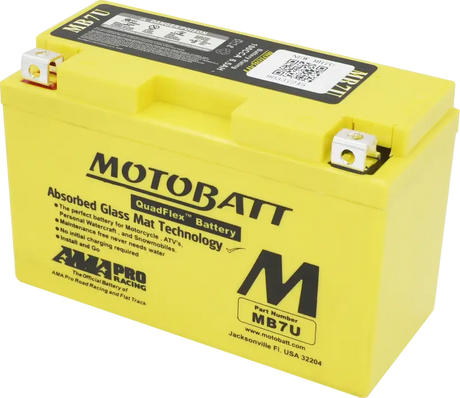 Battery Mb7u Sealed Factory Activated - MOTOBATT