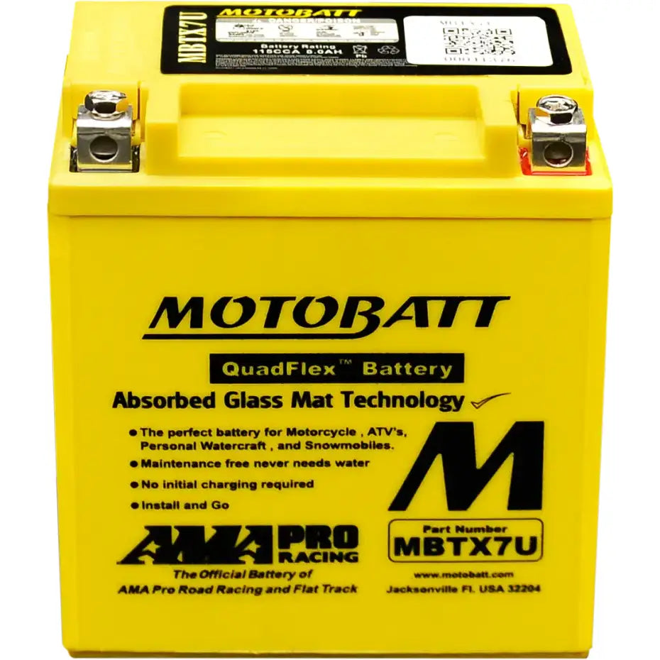 Battery Mbtx7u Sealed Factory Activated - MOTOBATT