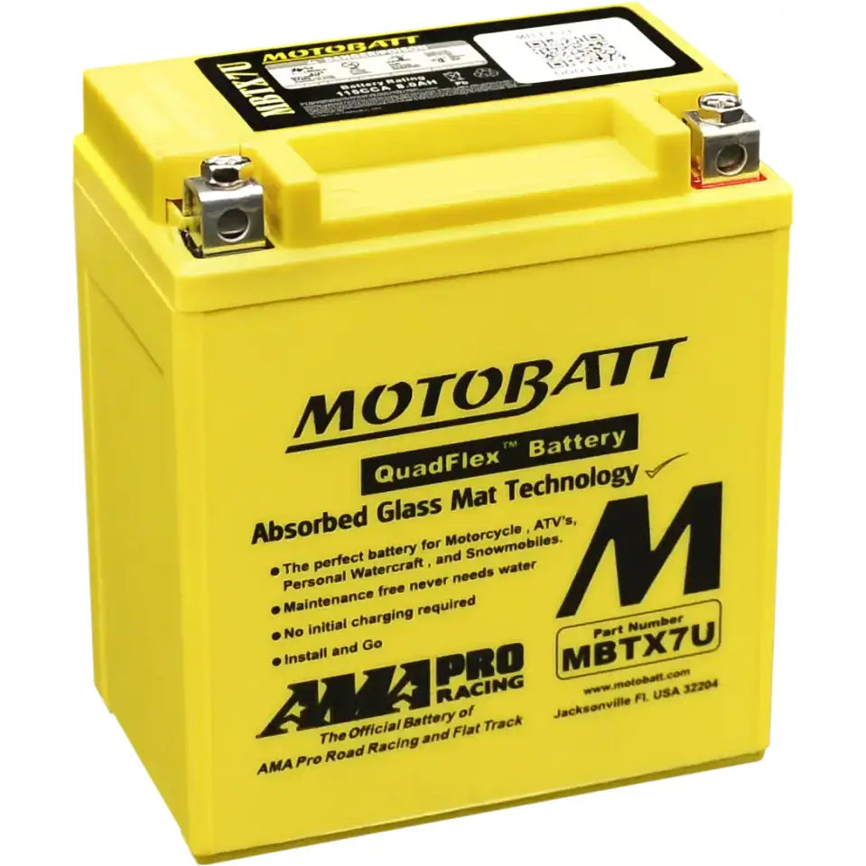 Battery Mbtx7u Sealed Factory Activated - MOTOBATT
