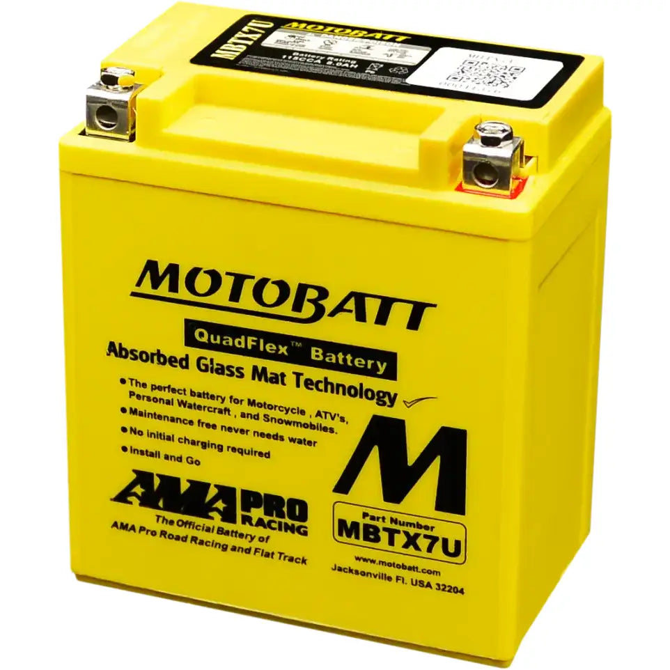 Battery Mbtx7u Sealed Factory Activated - MOTOBATT