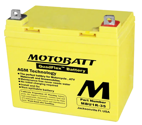 Battery Mbu135 Sealed Factory Activated - MOTOBATT
