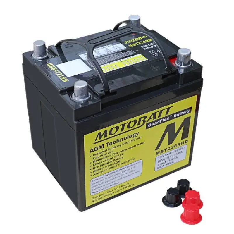 Battery Mbtz26rhd Sealed Factory Activated - MOTOBATT