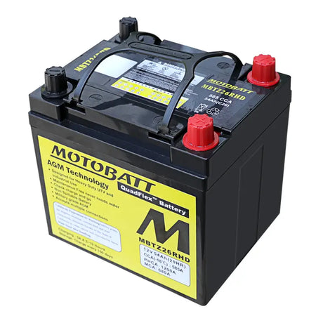 Battery Mbtz26rhd Sealed Factory Activated - MOTOBATT