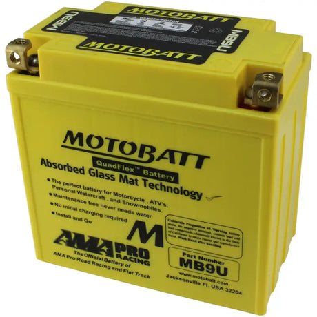 Battery Mb9uhd Sealed Factory Activated - MOTOBATT