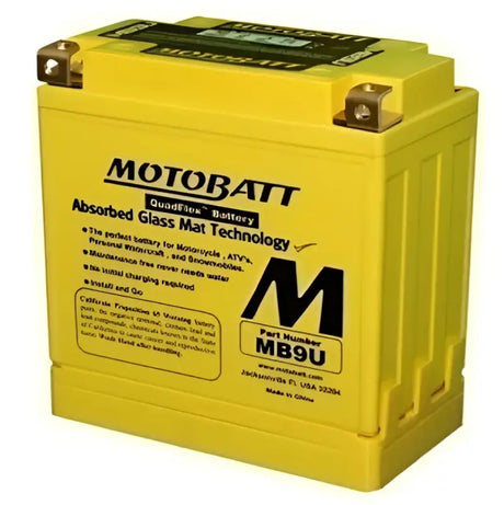 Battery Mb9uhd Sealed Factory Activated - MOTOBATT