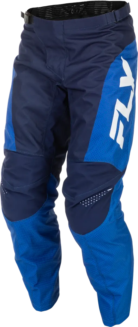 F 16 Pants Blue/Dark Blue/White Sz 28 - FLY RACING
