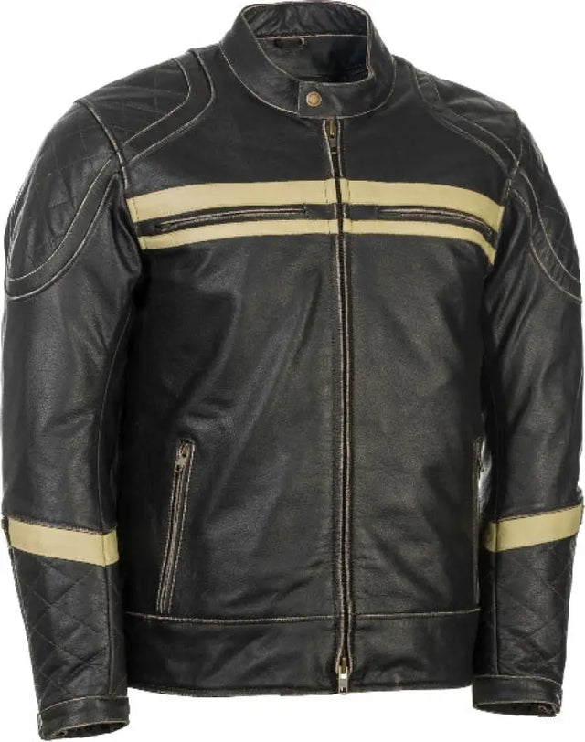 Motordrome Jacket Antique Black Md