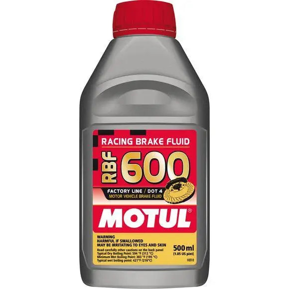 MOTUL 100949 Motul 1/2L Brake Fluid RBF 600 - Racing DOT 4 - 100949