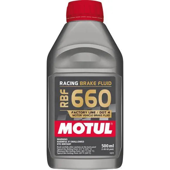 MOTUL 101667 Motul 1/2L Brake Fluid RBF 660 - Racing DOT 4 - 101667