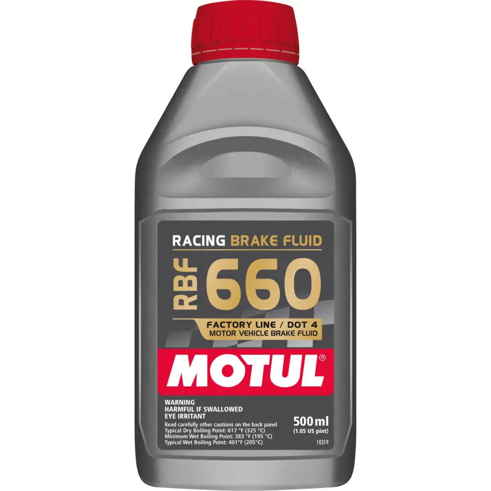 MOTUL 101667 Motul 1/2L Brake Fluid RBF 660 - Racing DOT 4 - 101667