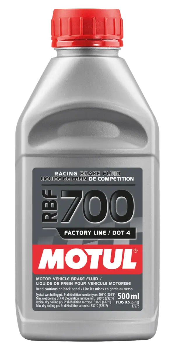 Motul 1/2L Brake Fluid RBF 700 - Racing DOT 4 - Truck & Automotive