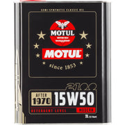 MOTUL 104512 Motul 15W50 Classic 2100 Oil - 10x2L - Case of 10